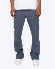 Load image into Gallery viewer, NINE FLARE PANTS-BLUE
