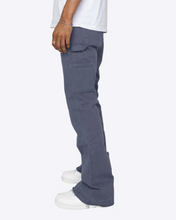 Load image into Gallery viewer, NINE FLARE PANTS-BLUE
