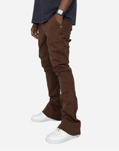 Load image into Gallery viewer, NINE FLARE PANTS-BROWN
