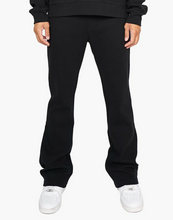 Load image into Gallery viewer, THERMAL FLARE PANTS-BLACK
