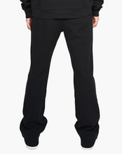 Load image into Gallery viewer, THERMAL FLARE PANTS-BLACK
