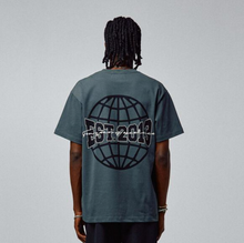 Load image into Gallery viewer, GLOBAL LOGO TEE CHARCOAL
