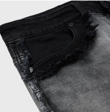 Load image into Gallery viewer, INSIDE OUT DENIM BLACK
